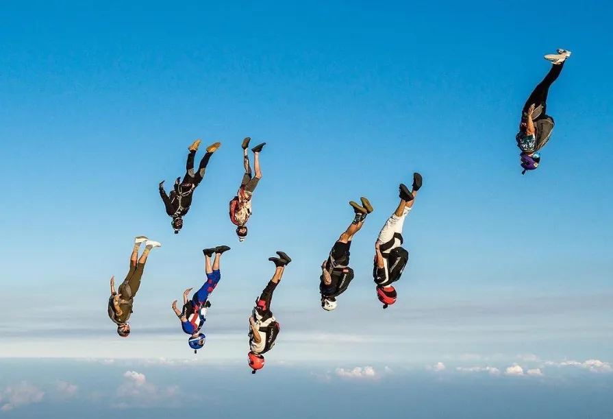 Fitness and the Sky Dive Experience