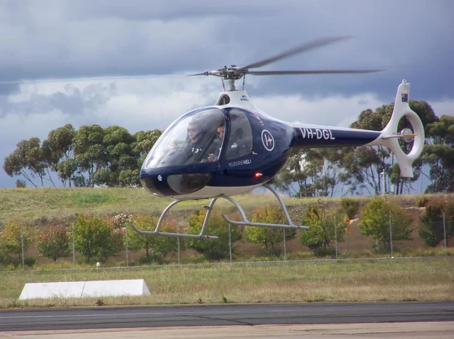 Helicopter to Yarra Valley