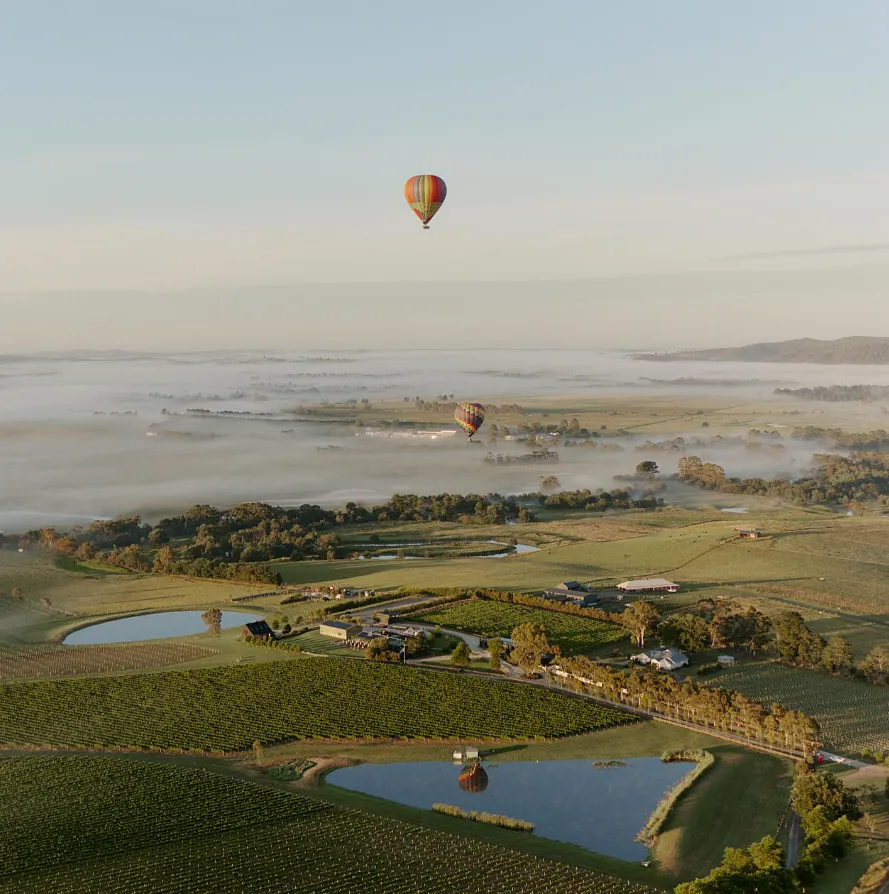 Hot air balloon Yarra Valley