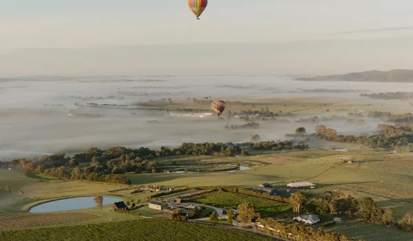 Hot air balloon Yarra Valley